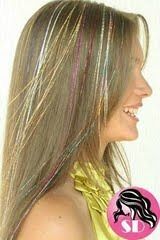 Fio De Ouro E Prata Para Cabelo