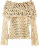 linda blusa de croche feito a mao